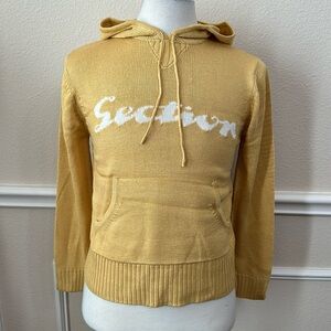 Spyder’s SECTION HOODED SWEATER - yellow
